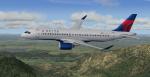 FSX Airbus A220-300 Delta package